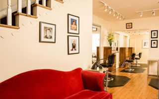 Alexandria hair salon interior