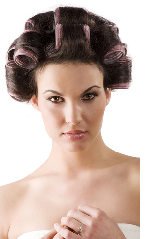 velcro rollers for hair salon blowout style