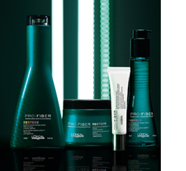 loreal restore hair salon products