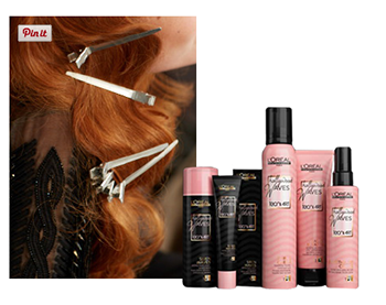 loreal hair salon styling products