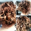 After of a Color Service, Ouidad Hair Cut and Style done by Jennifer