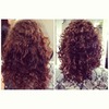 Before and After of an Ouidad Deep Treatment, Hair Cut and Style done by Jennifer