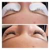 Before and After A Full Set NovaLash Eyelash Extension Service by Rosie