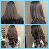Before and After Hot Head Hair Extensions Lenghtening Service done by Jackie