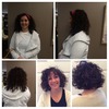 Before and After Ouidad Carve and Slice with Rake and Shake style by Andrea