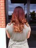 Beautiful Ombre done on Jackie Blow by Katie and Leslie