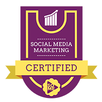 social media certified badge