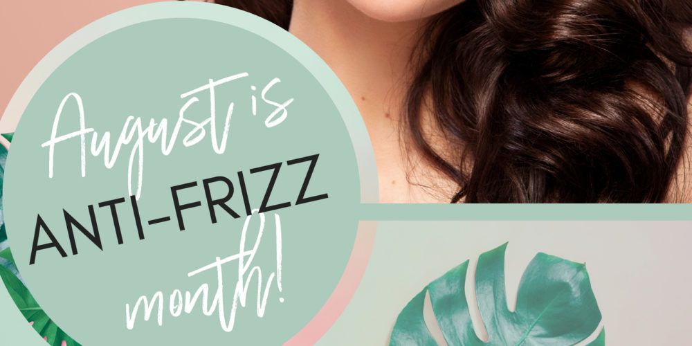 August is Anti-Frizz Month