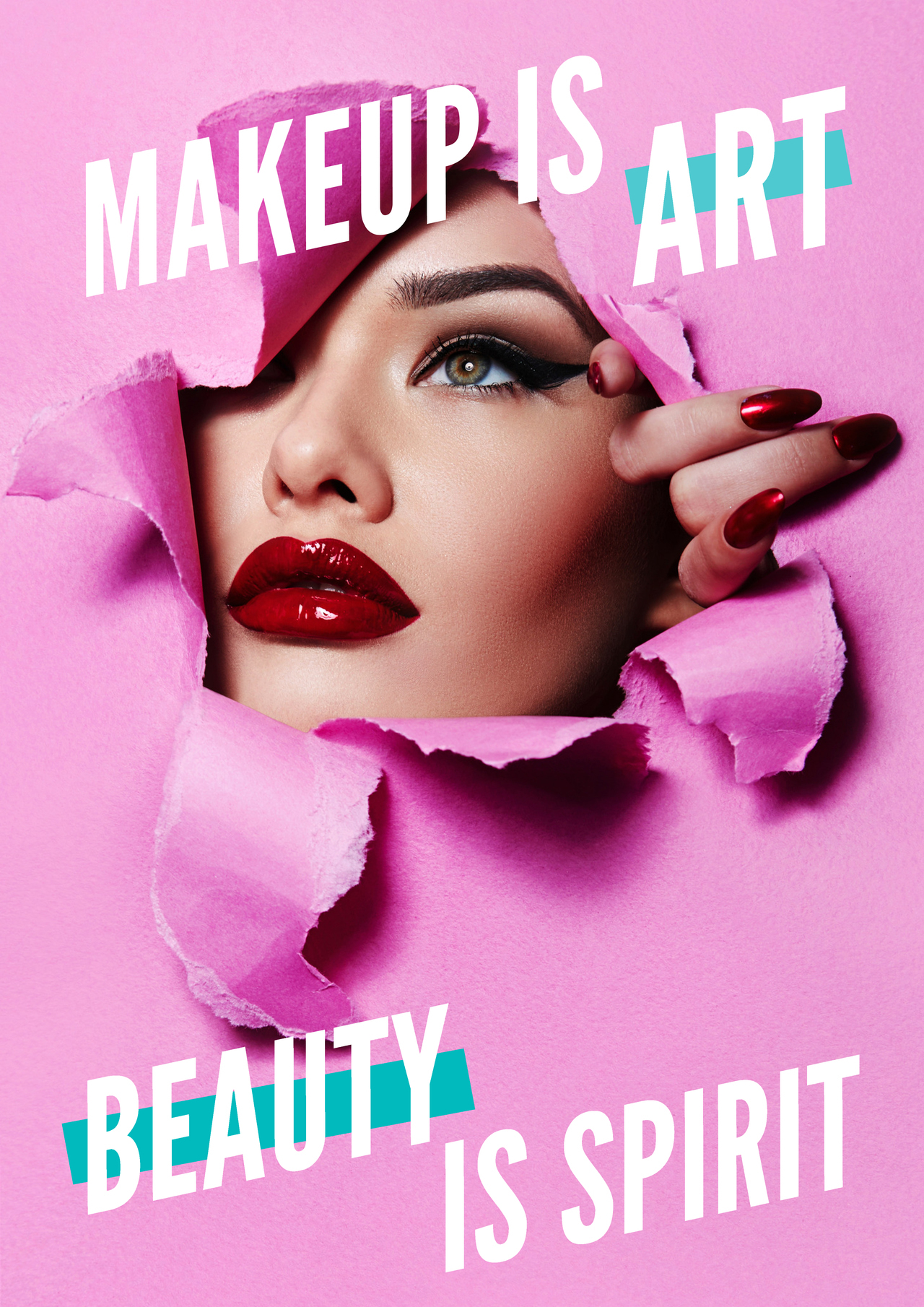 Makeup is Beauty is Spirit.
